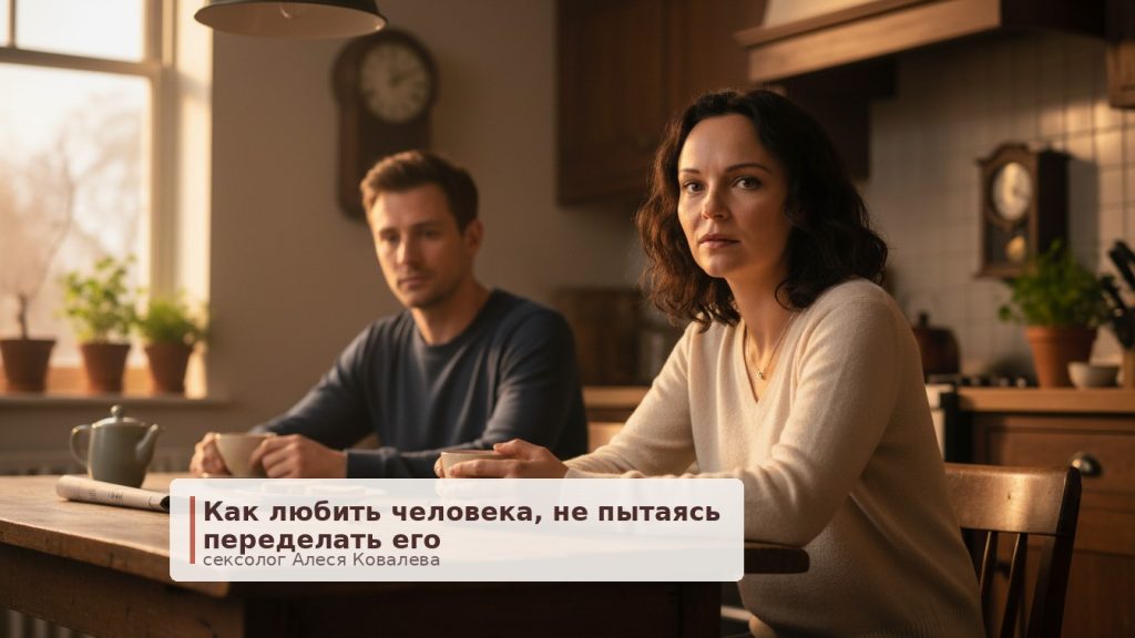 Любить, а не исправлять: как перестать переделывать мужчину и вернуть тепло