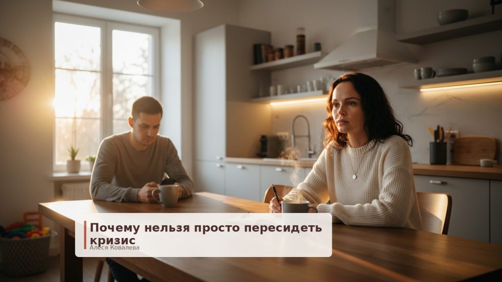Кризис в отношениях: почему ожидание, что всё пройдет само, только отдаляет вас