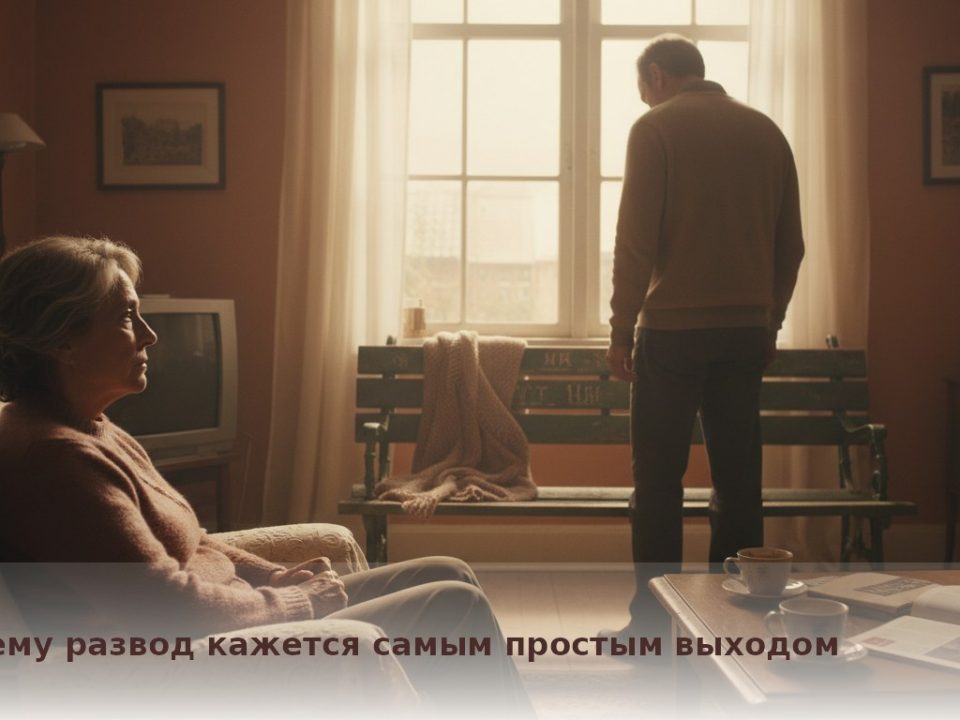 Почему развод кажется проще, чем разговор: как найти выход из тупика