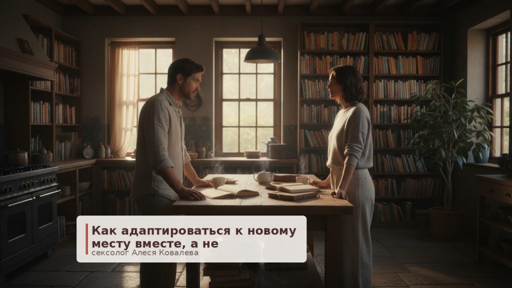 Переезд вдвоем: как не потерять близость, когда меняется всё вокруг