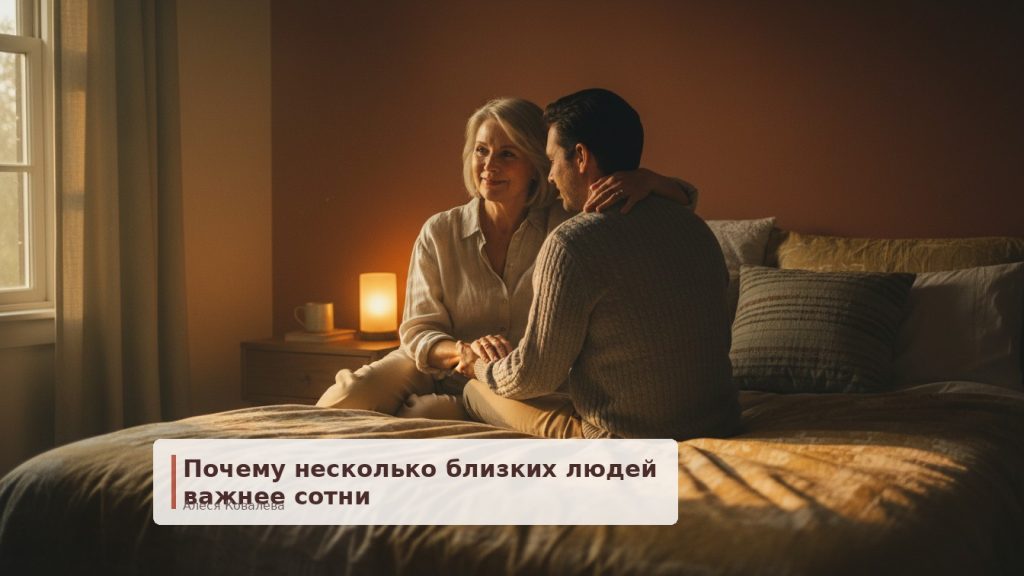 Одиночество в толпе: почему глубина важнее количества контактов