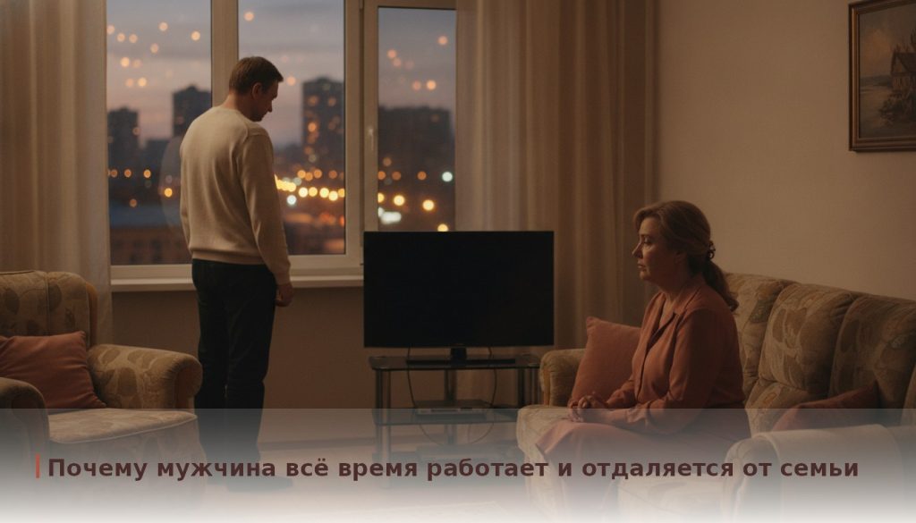 Муж живет работой: как вернуть близость, когда между вами стена
