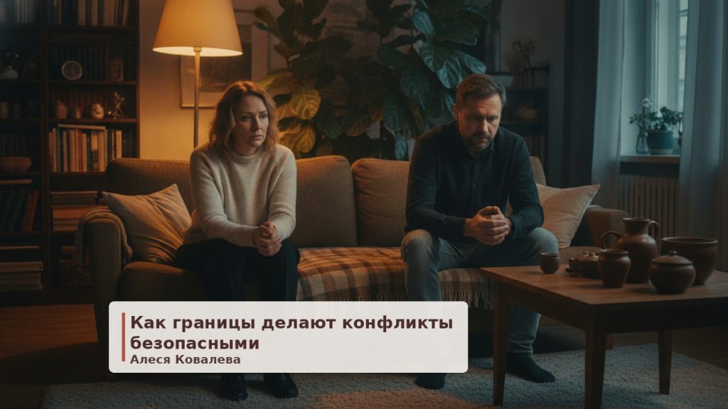 Безопасные ссоры: как говорить о важном, не разрушая близость