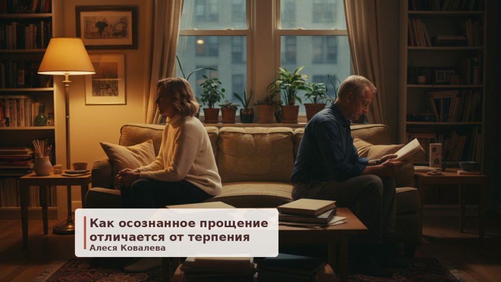 Когда терпение перестаёт быть любовью: в чём разница между самообманом и прощением