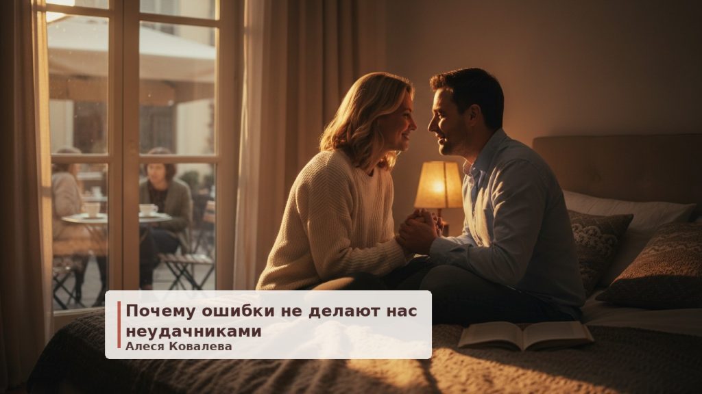 Право на ошибку: почему идеальность убивает близость