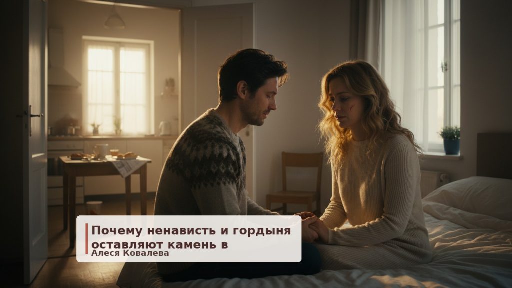 Тяжесть внутри: как гордыня и обиды мешают нам быть по-настоящему близкими