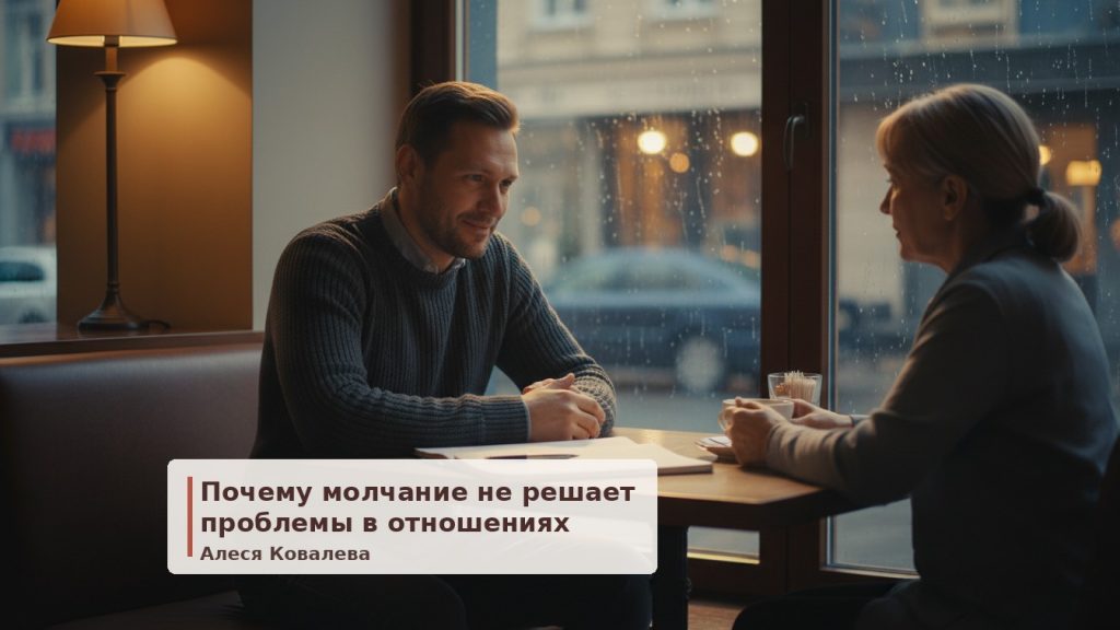 Когда молчание становится стеной: как вернуть близость, если стало не о чем говорить