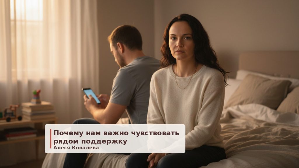 Одиночество вдвоем: почему поддержка — это ключ к настоящей близости