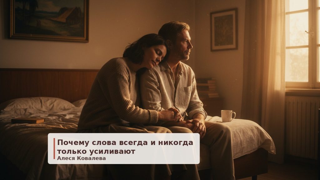 Ссора без обид: как слова-ловушки разрушают вашу близость