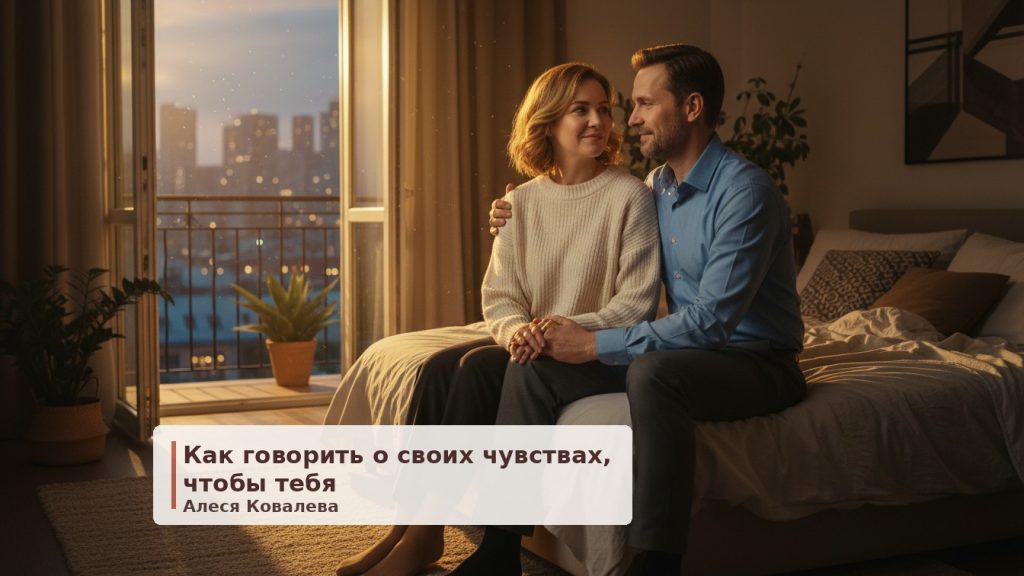 Как говорить о чувствах и не поссориться: путь к близости через честность