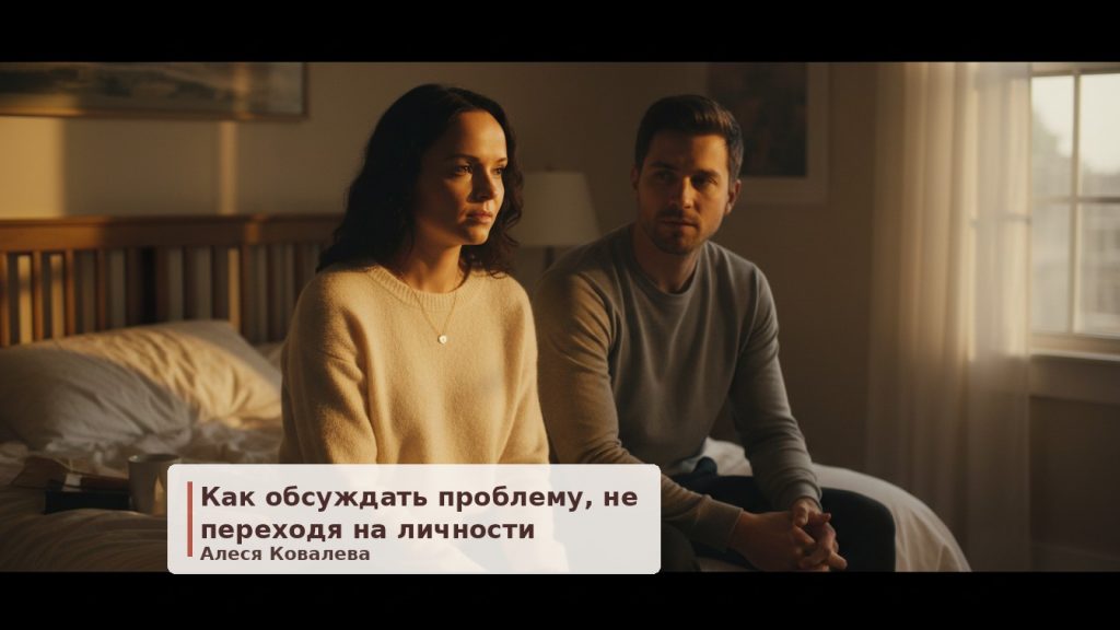 Ссора без обид: как говорить о сложном, чтобы вас услышали