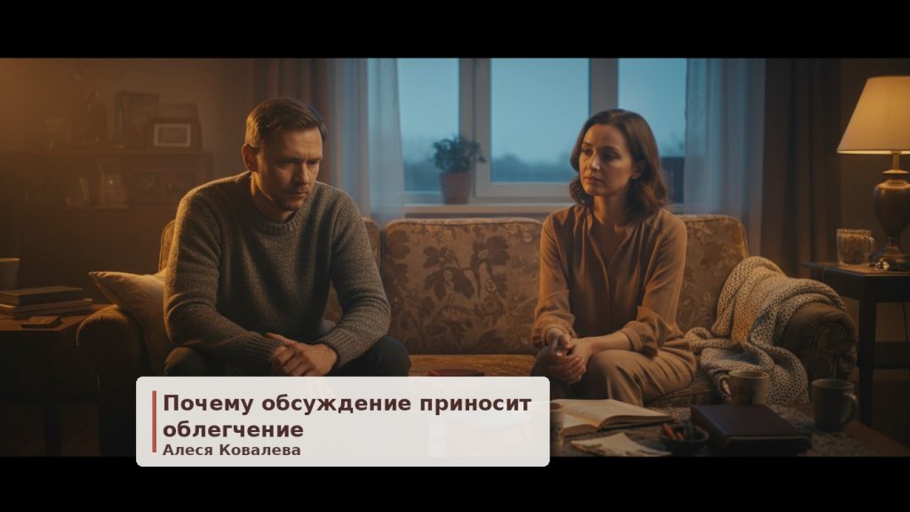 Почему разговор сближает: как перестать копить обиды внутри