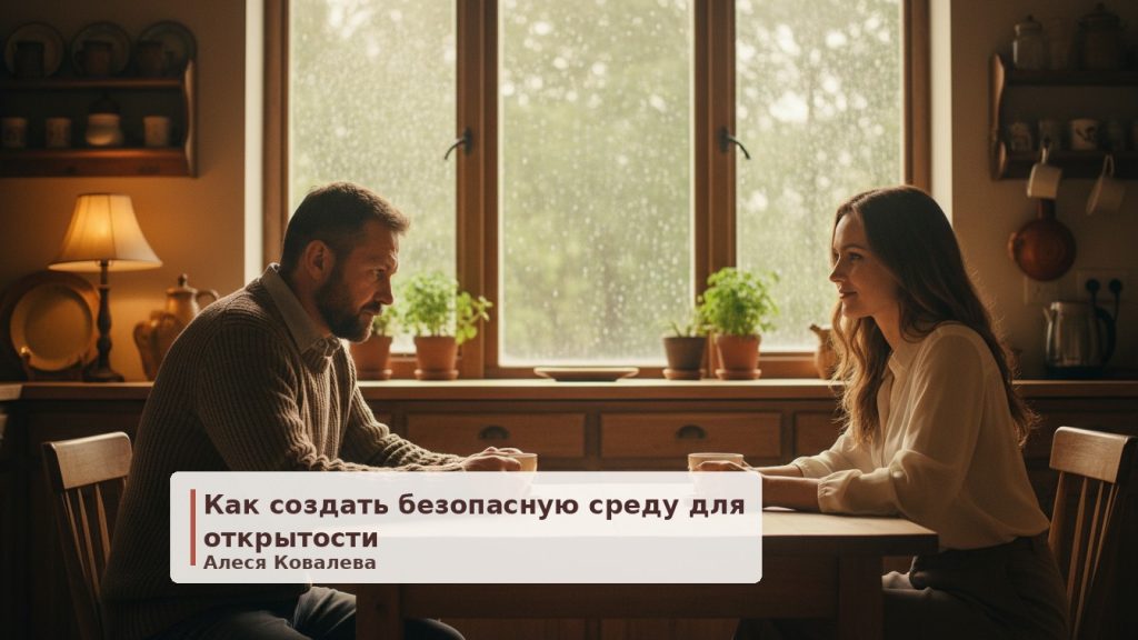 Как перестать закрываться: создаем безопасное пространство для близости