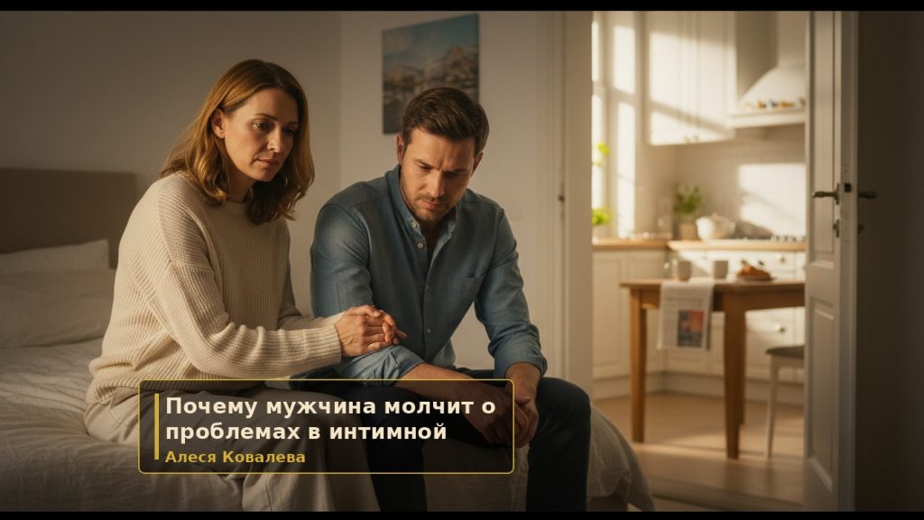 Почему мужчина молчит о проблемах в интимной жизни — блог