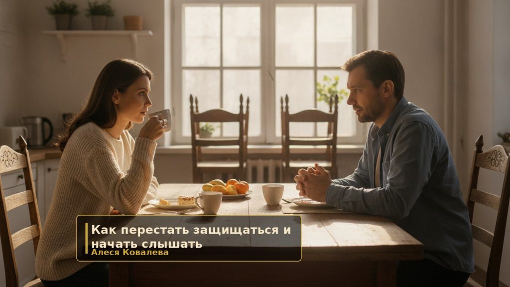 Как перестать защищаться и начать слышать