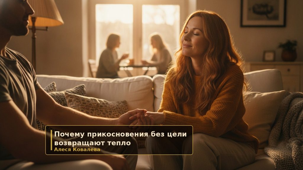 Почему прикосновения без цели возвращают тепло
