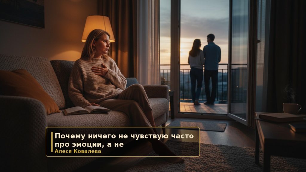 Почему «ничего не чувствую» часто про эмоции, а не про тело