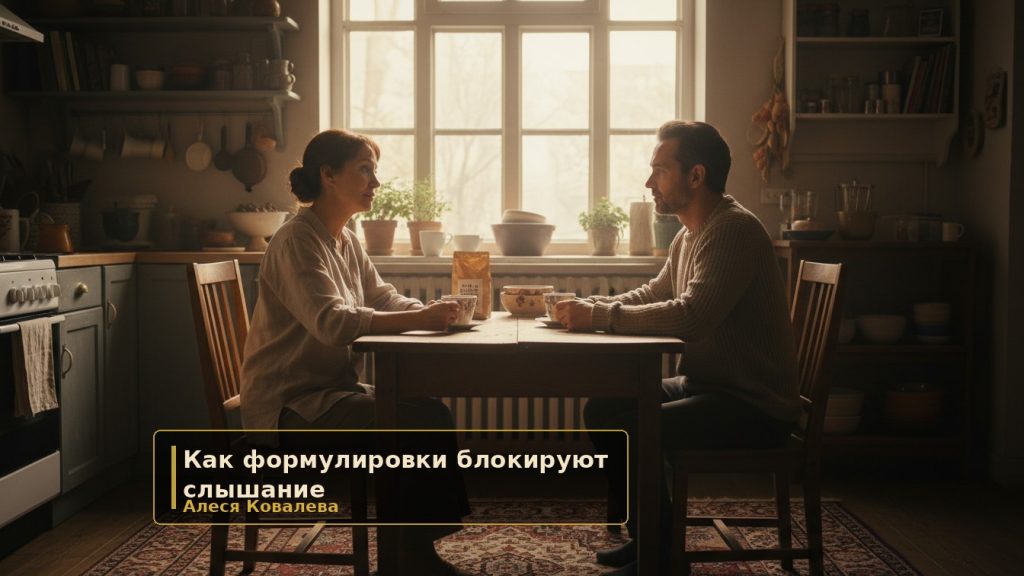 Как формулировки блокируют слышание