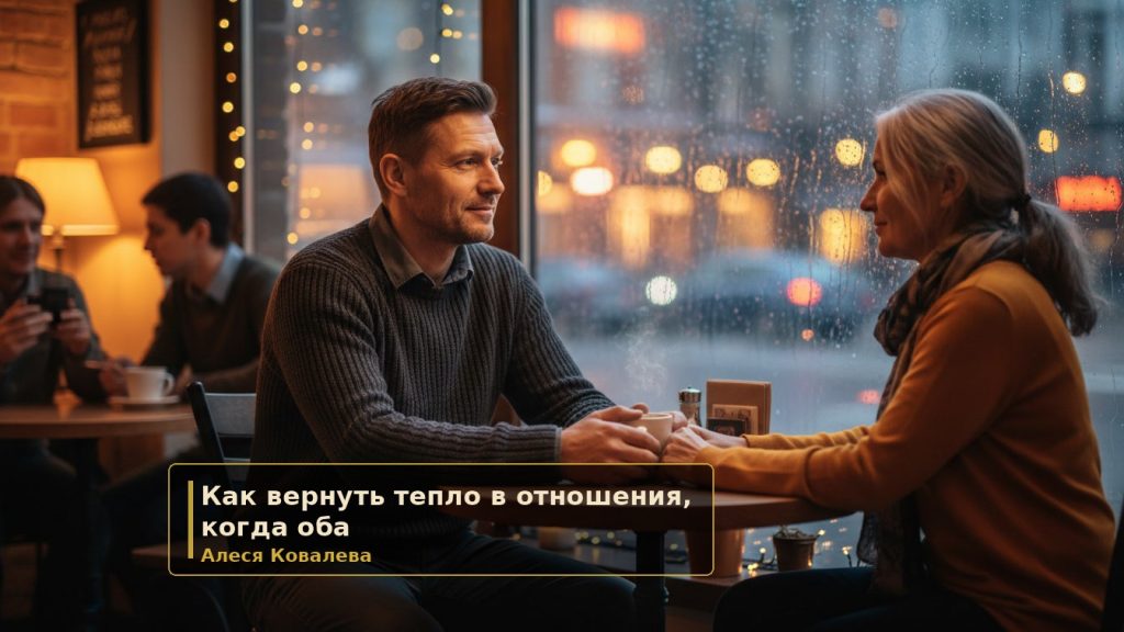 Как вернуть тепло в отношения, когда оба устали — и снова почувствовать близость