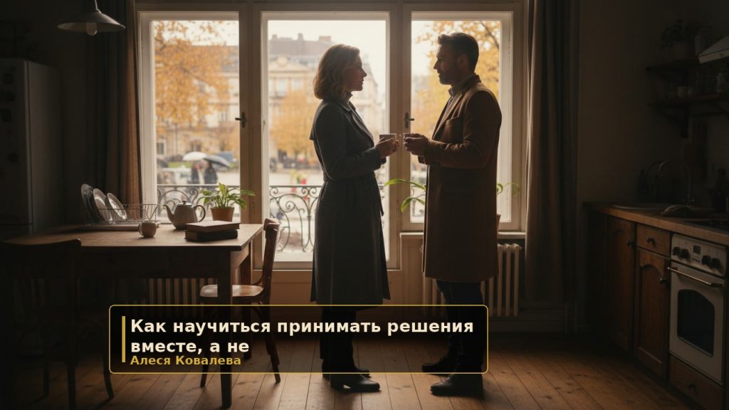 Как принимать решения вместе — и перестать тянуть отношения одному