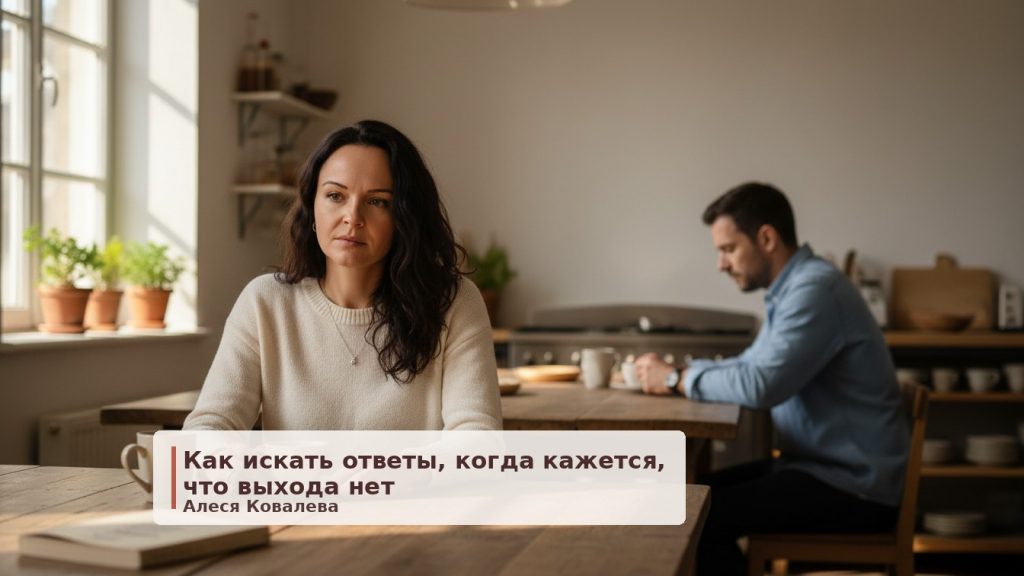 Когда кажется, что выхода нет: как перестать ходить по кругу в отношениях