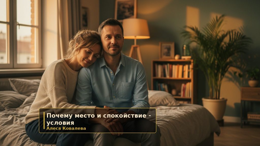 Почему спокойствие и личное пространство важны для близости и желания