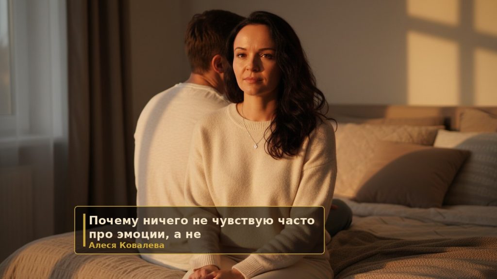 «Ничего не чувствую» во время близости: что пытаются сказать эмоции