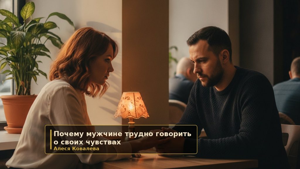 Почему мужчине трудно говорить о своих чувствах — и как вернуть близость