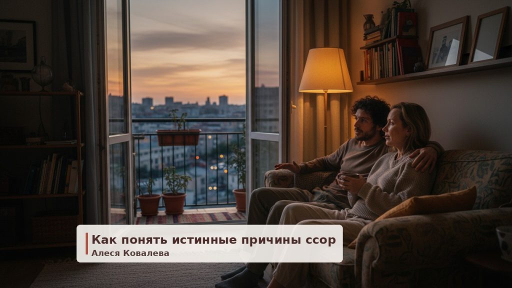 Ссоры из-за пустяков: как увидеть, что на самом деле происходит между вами