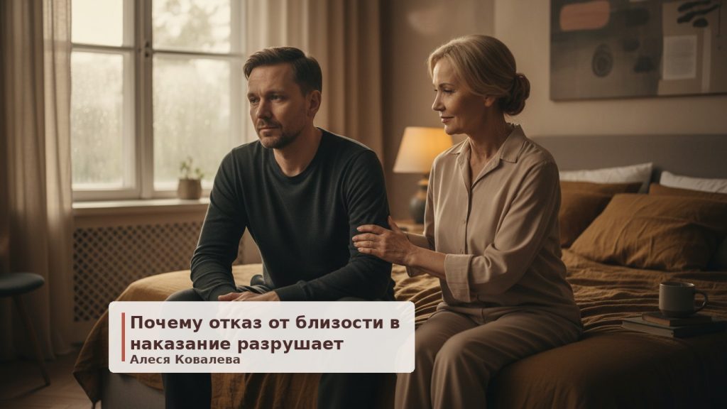Секс как наказание: почему игра в молчание убивает вашу близость