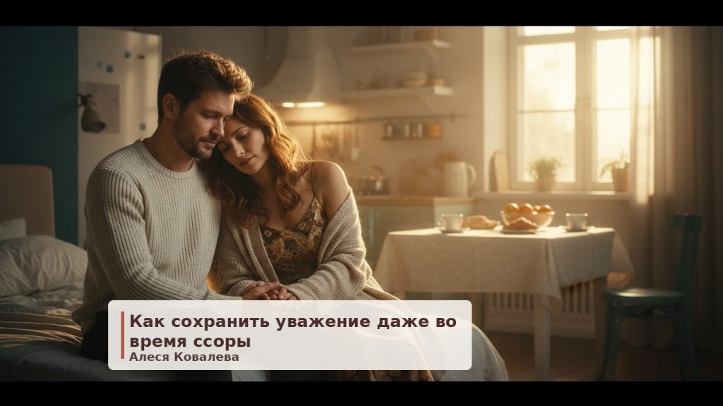 Ссора без разрушения: как не потерять близость, когда внутри кипит гнев