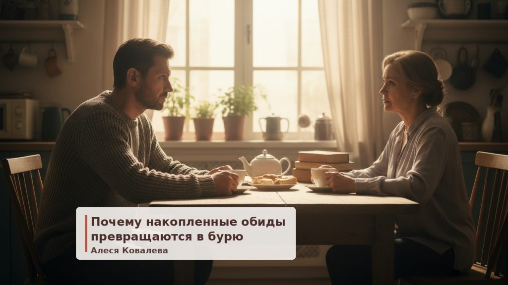 Когда молчание взрывается: почему обиды разрушают близость