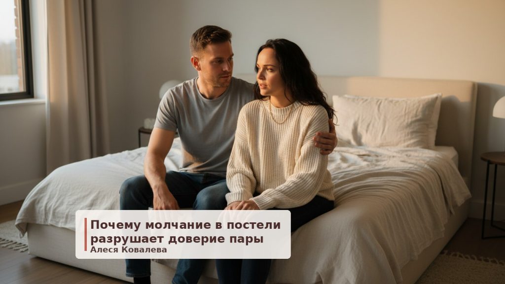 Когда слова важнее прикосновений: почему молчание в постели отдаляет вас друг от друга