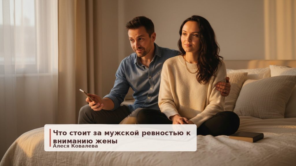 Ревность к вниманию жены: как мужская неуверенность мешает близости