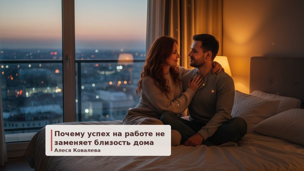 Успех на работе, а дома — тишина: как вернуть тепло в отношения