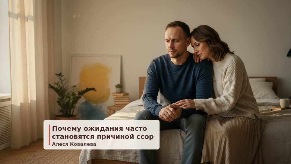 Почему наши ожидания убивают близость: как перестать обижаться на любимых