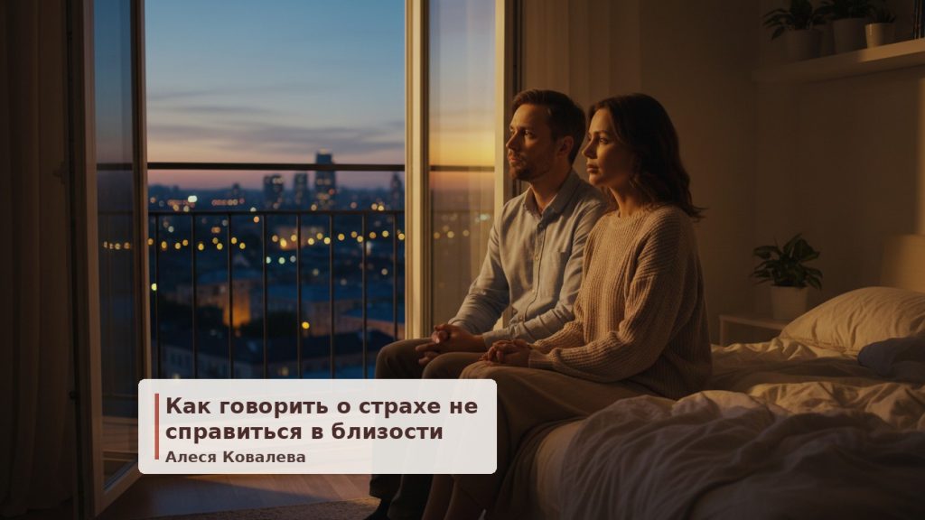 Страх не справиться в постели: как перестать молчать и вернуть доверие