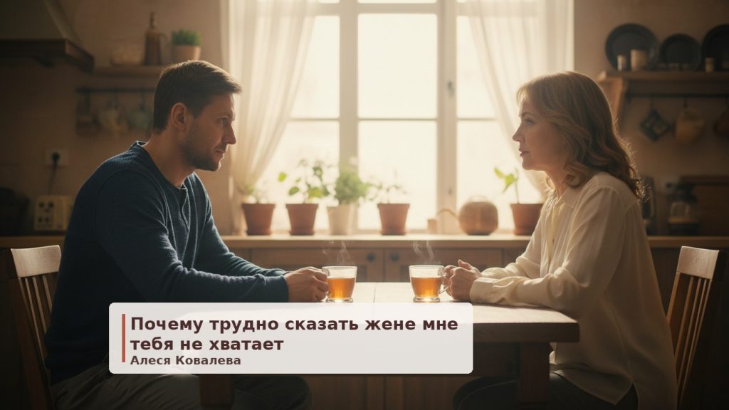 Когда слова застревают в горле: почему мужчине так трудно сказать «мне тебя не хватает»