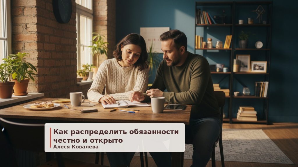Быт без ссор: как перестать тянуть всё на себе и вернуть близость