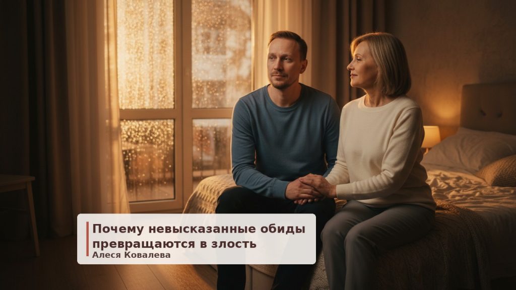 Когда молчание ранит: как обиды крадут вашу близость