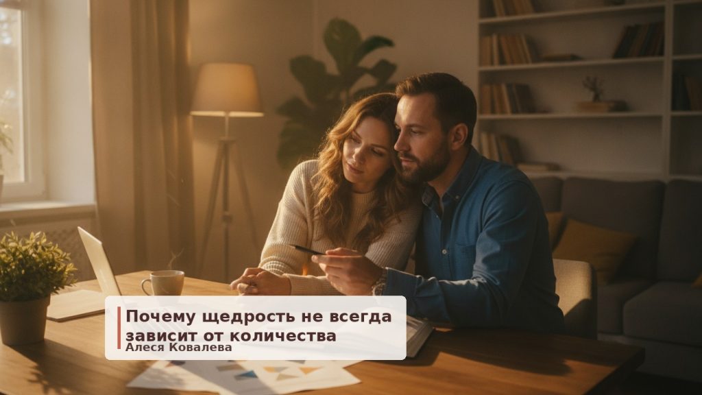 Мужская щедрость: почему деньги часто скрывают нечто большее