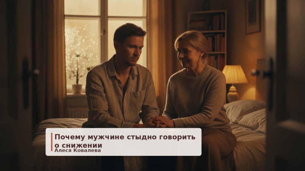 О чём молчит мужчина: почему страшно признаться в снижении желания