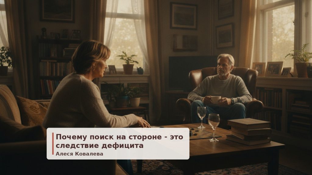Поиск на стороне: почему мы ищем то, чего не получаем дома?