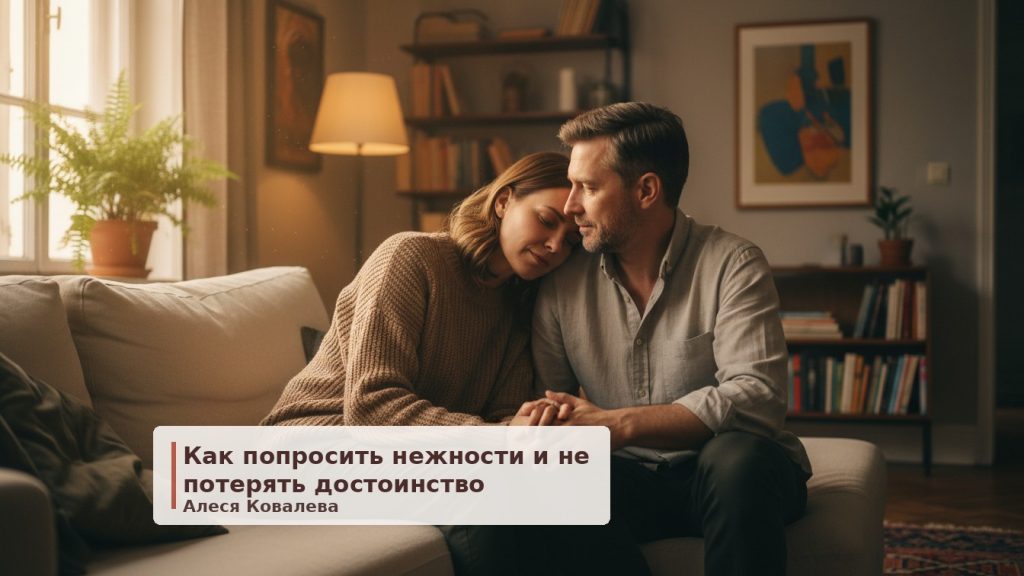 Как попросить о нежности: почему честность — это не слабость
