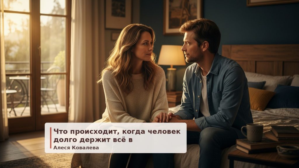 Эмоциональное молчание: почему подавленные чувства убивают близость