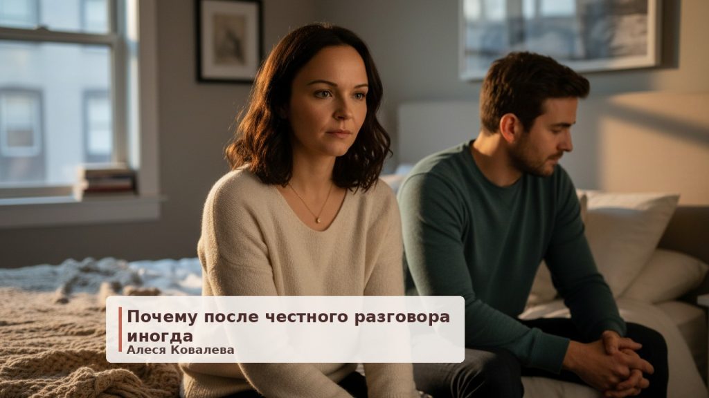 Честный разговор: почему после него становится легче дышать и любить