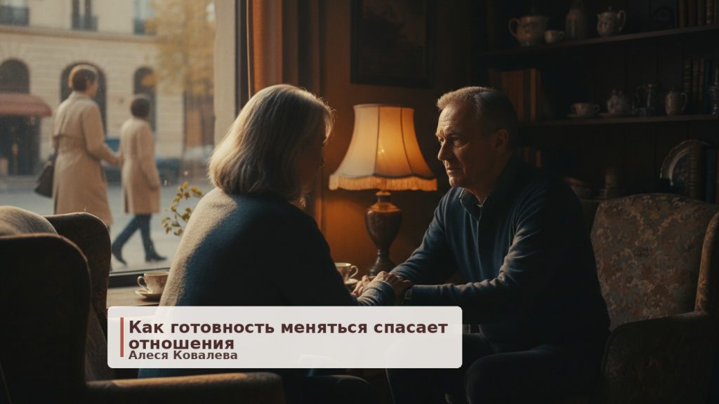 Когда любовь буксует: почему готовность меняться — это ключ к близости