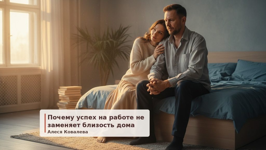 Почему успех на работе не заменяет тепло дома: как вернуть близость