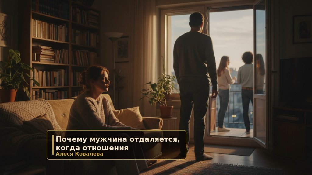 Почему мужчина отдаляется, когда отношения становятся серьёзными — и что это значит